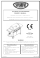 Sunshine PA4ST-SB Owner's Manual