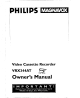 Philips VRX344AT Owner's Manual