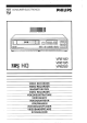Philips VR6180 Operating Instructions Manual