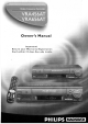 Philips VRA456AT Owner's Manual