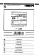 Philips F 1485 Owner's Manual