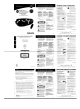 Philips AZ2558 Operating Instructions Manual