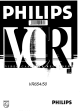 Philips VR654/50 Operating Manual