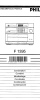 Philips F 1395 Operating Manual
