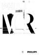 Philips VR 241 Operating Instructions Manual