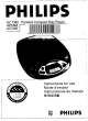 Philips AZ 7362 Instructions For Use Manual