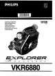 Philips Explorer VKR6880 Operating Instructions Manual