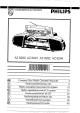 Philips AZ 8290 Operating Instructions Manual
