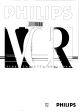 Philips VR 247 Operating Instructions Manual