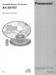 Panasonic RX-ED707 Operating Instructions Manual