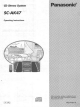 Panasonic SC-AK47 Operating Instructions Manual