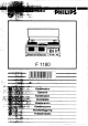 Philips F 1180 Instructions For Use Manual