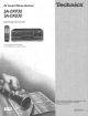Technics SA-DX930 Operating Instructions Manual