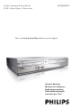 Philips DVDR630VR Owner's Manual