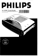 Philips AJ 3240 Manual