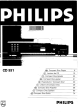 Philips CD 931 Manual
