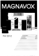 Magnavox Magnavox FW 2012 Manual