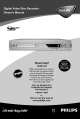 Philips DVDR 80 Owner's Manual