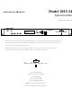 Cross Technologies 2015-24 Instruction Manual