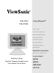 ViewSonic ViewPanel VG191 User Manual