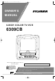 Sylvania Sylvania 6309CB Owner's Manual