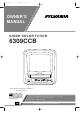 Sylvania Sylvania 6309CCB Owner's Manual
