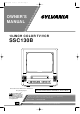Sylvania Sylvania SSC130B Owner's Manual