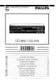 Philips CD 605 Manual
