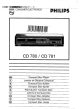 Philips CD 780 Manual
