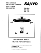 Sanyo EC-503 Instruction Manual
