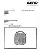 Sanyo ECJ-AC4E Instruction Manual