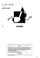 CASIO LD-80 User Manual