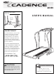 Weslo Cadence Dl40 WLTL51691 User Manual