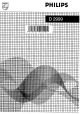 Philips D2999 Instructions Manual