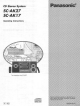 Panasonic SC-AK27 Operating Instructions Manual