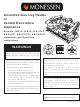 Monessen Hearth NB18 Installation And Operating Instructions Manual