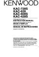 KENWOOD KAC-728S Instruction Manual