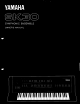 Yamaha Symphonic Ensemble SK30 Owner's Manual