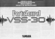 Yamaha PortaSound VSS-30 Owner's Manual
