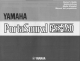 Yamaha PortaSound PSS-160 Owner's Manual
