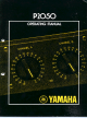 Yamaha P2050 Operating Manual