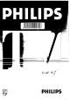 Philips 21GR1257 User Manual