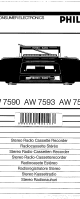 Philips AW7590 User Manual