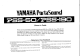 Yamaha PortaSound PSS-50 Owner's Manual