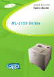 Samsung ML-2150 Series User Manual
