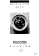 Electrolux 4050 Instruction Book