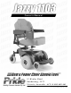 Pride Mobility Jazzy 1103 Owner's Manual