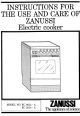 Zanussi EC 9614 - A Instructions For Use Manual