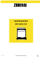 Zanussi ZDI 6053 SX Instruction Book