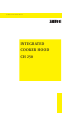 Zanussi CH 250 Instruction Booklet